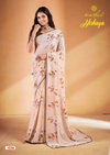 Akshaya By Kashvi Swarovski Work Weightless Printed Sarees Wholesale Price In Surat